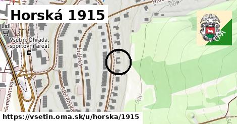 Horská 1915, Vsetín