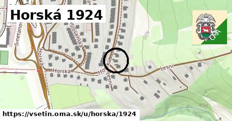 Horská 1924, Vsetín