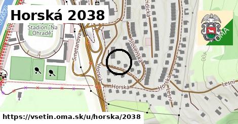 Horská 2038, Vsetín