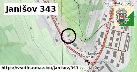 Janišov 343, Vsetín