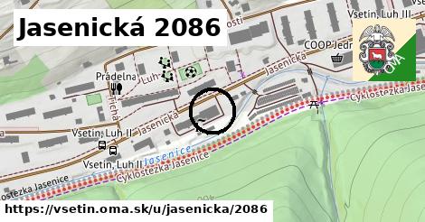 Jasenická 2086, Vsetín