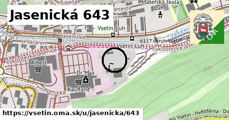 Jasenická 643, Vsetín