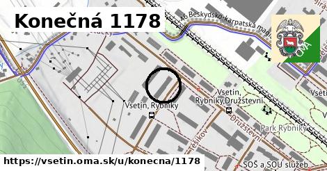 Konečná 1178, Vsetín