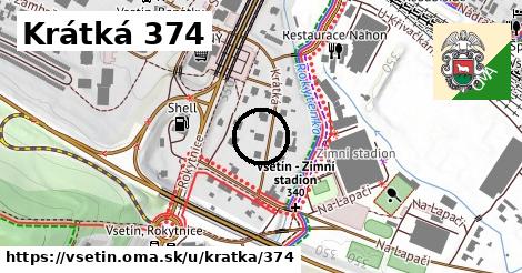 Krátká 374, Vsetín