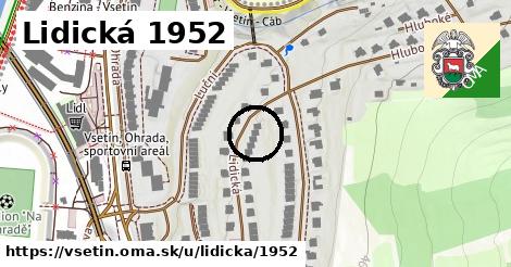 Lidická 1952, Vsetín