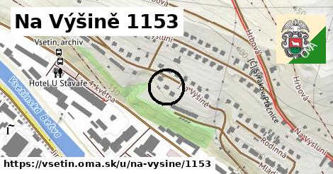 Na Výšině 1153, Vsetín