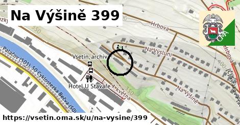 Na Výšině 399, Vsetín