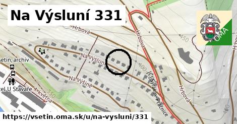 Na Výsluní 331, Vsetín