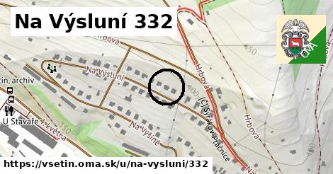 Na Výsluní 332, Vsetín