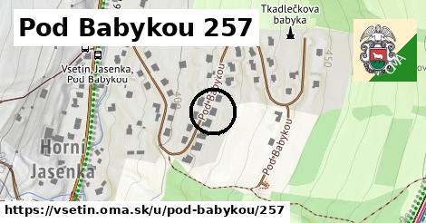 Pod Babykou 257, Vsetín