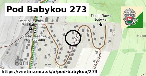 Pod Babykou 273, Vsetín