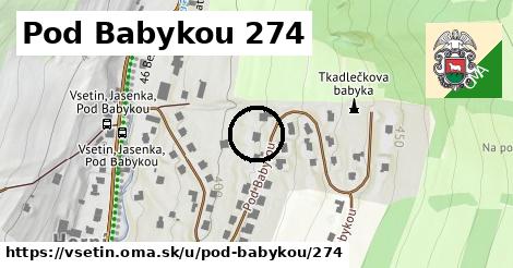 Pod Babykou 274, Vsetín