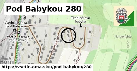 Pod Babykou 280, Vsetín