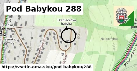 Pod Babykou 288, Vsetín