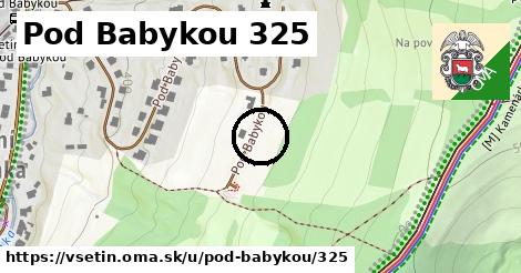 Pod Babykou 325, Vsetín