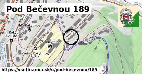 Pod Bečevnou 189, Vsetín