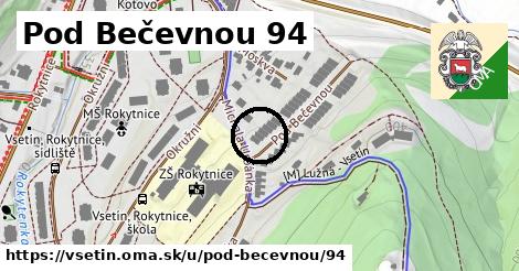 Pod Bečevnou 94, Vsetín