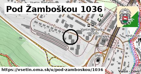 Pod Žamboškou 1036, Vsetín