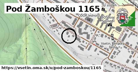 Pod Žamboškou 1165, Vsetín