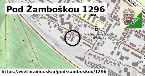 Pod Žamboškou 1296, Vsetín