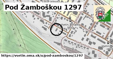 Pod Žamboškou 1297, Vsetín