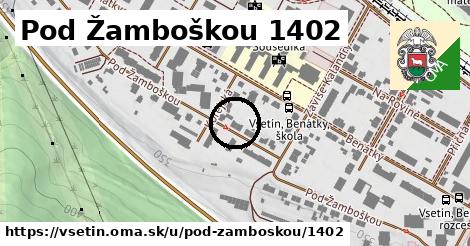 Pod Žamboškou 1402, Vsetín