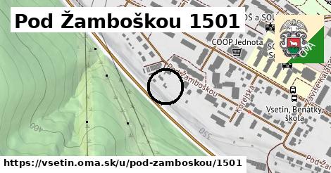 Pod Žamboškou 1501, Vsetín