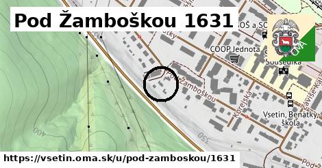 Pod Žamboškou 1631, Vsetín