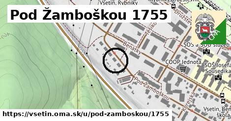 Pod Žamboškou 1755, Vsetín