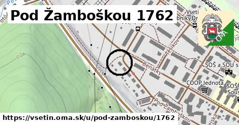 Pod Žamboškou 1762, Vsetín