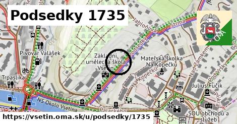 Podsedky 1735, Vsetín