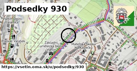 Podsedky 930, Vsetín