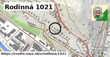 Rodinná 1021, Vsetín