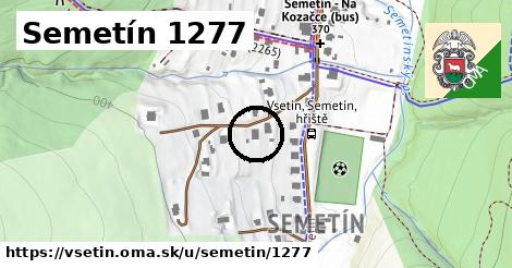 Semetín 1277, Vsetín