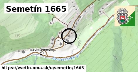 Semetín 1665, Vsetín
