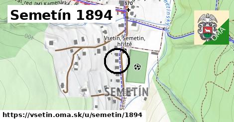 Semetín 1894, Vsetín