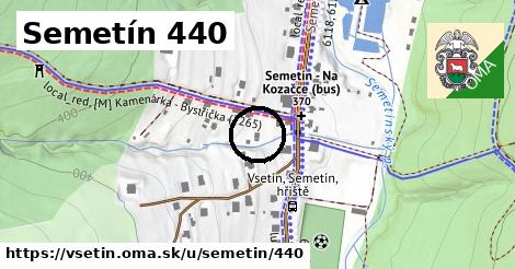 Semetín 440, Vsetín