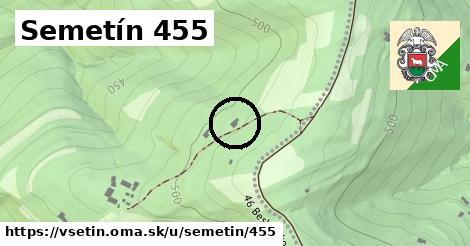 Semetín 455, Vsetín