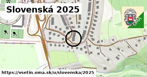 Slovenská 2025, Vsetín