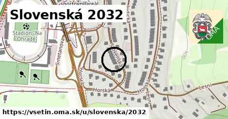 Slovenská 2032, Vsetín