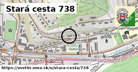 Stará cesta 738, Vsetín