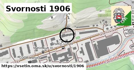 Svornosti 1906, Vsetín