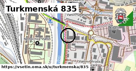 Turkmenská 835, Vsetín
