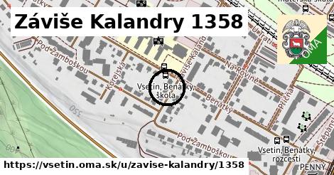 Záviše Kalandry 1358, Vsetín
