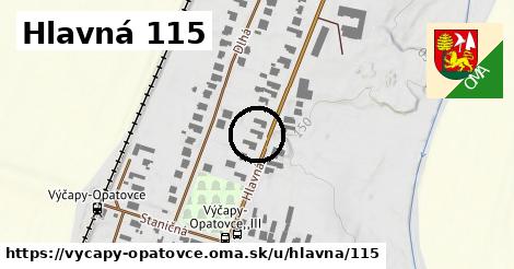 Hlavná 115, Výčapy - Opatovce