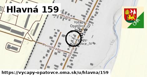 Hlavná 159, Výčapy - Opatovce