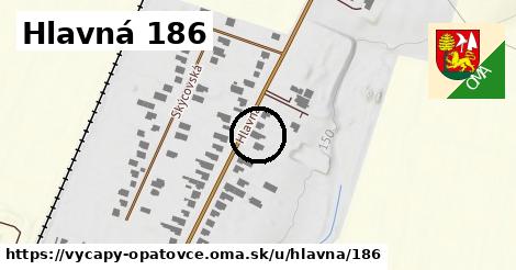 Hlavná 186, Výčapy - Opatovce