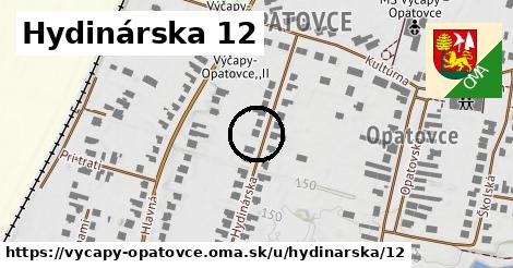 Hydinárska 12, Výčapy - Opatovce