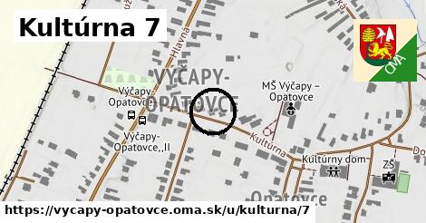 Kultúrna 7, Výčapy - Opatovce