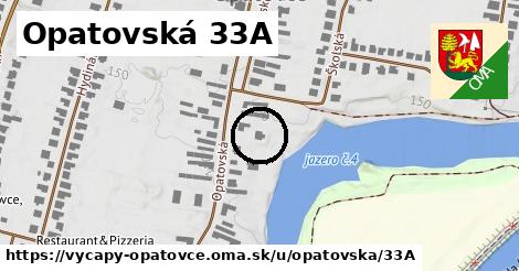 Opatovská 33A, Výčapy - Opatovce